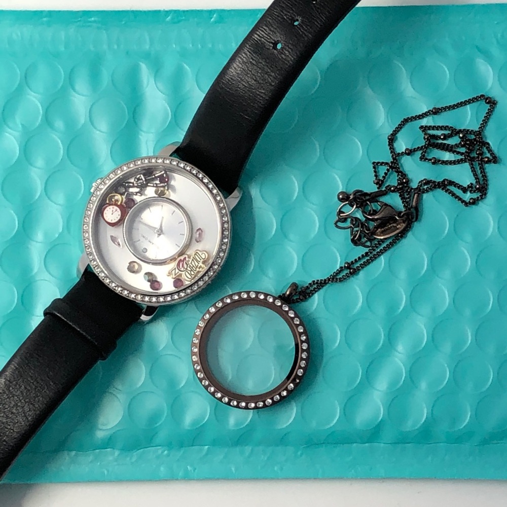 Origami Owl Watch Necklace Bundle:WizardofOz